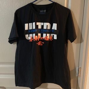 Dragon Ball Z Ultra Instinct Black T-shirt Size XL